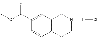 7-Isoquinolinecarboxylic acid, 1,2,3,4-tetrahydro-, methyl ester, hydrochloride